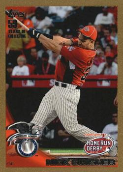 2010 Topps Update - Gold #US-247 Nick Swisher Front