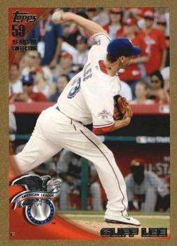2010 Topps Update - Gold #US-305 Cliff Lee Front