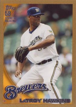 2010 Topps Update - Gold #US-246 LaTroy Hawkins Front