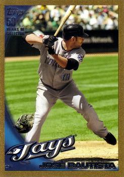2010 Topps Update - Gold #US-99 Jose Bautista Front