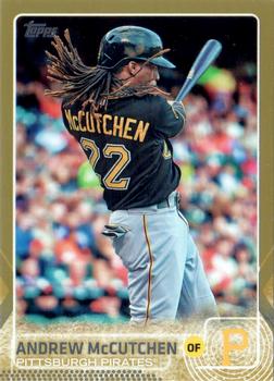 2015 Topps - Gold #400 Andrew McCutchen Front
