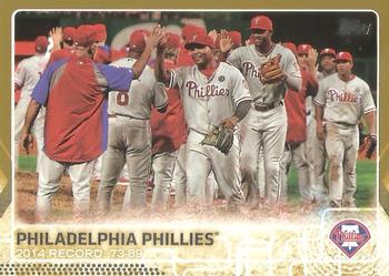 2015 Topps - Gold #441 Philadelphia Phillies Front