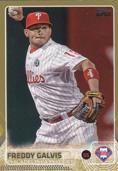 2015 Topps - Gold #481 Freddy Galvis Front