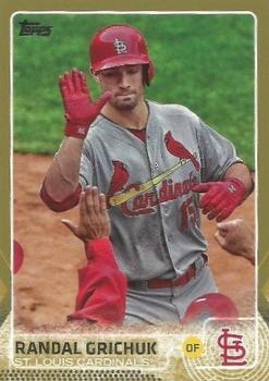 2015 Topps - Gold #483 Randal Grichuk Front