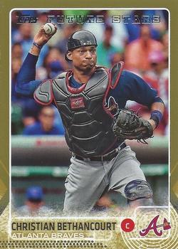 2015 Topps - Gold #523 Christian Bethancourt Front