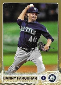 2015 Topps - Gold #584 Danny Farquhar Front