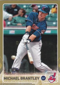 2015 Topps - Gold #599 Michael Brantley Front