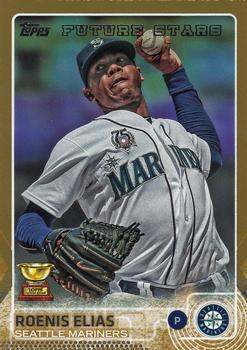 2015 Topps - Gold #634 Roenis Elias Front