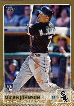 2015 Topps - Gold #636 Micah Johnson Front