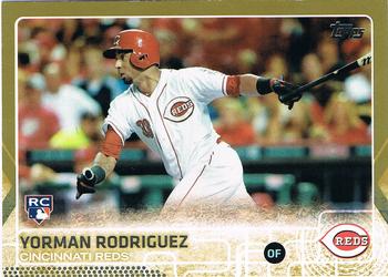 2015 Topps - Gold #641 Yorman Rodriguez Front