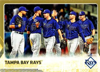 2015 Topps - Gold #669 Tampa Bay Rays Front