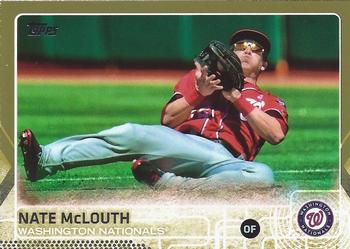 2015 Topps - Gold #676 Nate McLouth Front