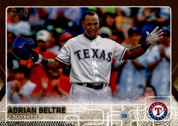 2015 Topps - Gold #71 Adrian Beltre Front