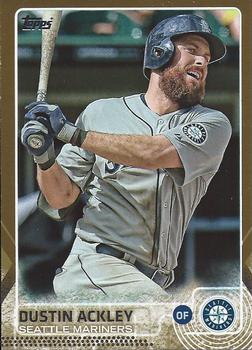 2015 Topps - Gold #189 Dustin Ackley Front
