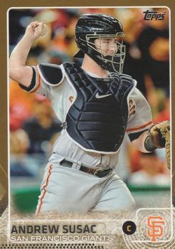 2015 Topps - Gold #232 Andrew Susac Front