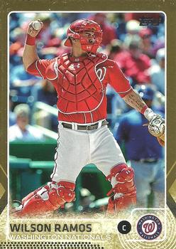 2015 Topps - Gold #46 Wilson Ramos Front