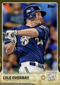 2015 Topps - Gold #57 Lyle Overbay Front