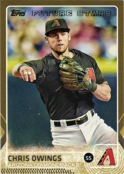 2015 Topps - Gold #63 Chris Owings Front