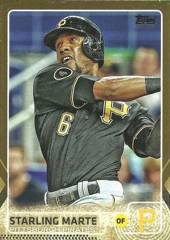 2015 Topps - Gold #79 Starling Marte Front
