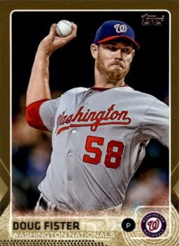 2015 Topps - Gold #109 Doug Fister Front
