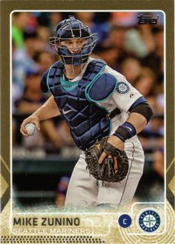 2015 Topps - Gold #114 Mike Zunino Front