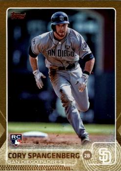 2015 Topps - Gold #141 Cory Spangenberg Front