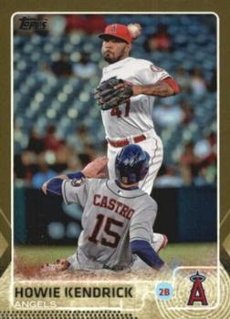 2015 Topps - Gold #161 Howie Kendrick Front