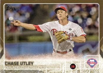 2015 Topps - Gold #163 Chase Utley Front