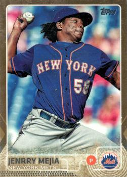 2015 Topps - Gold #166 Jenrry Mejia Front