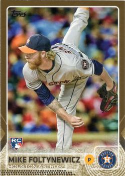 2015 Topps - Gold #171 Mike Foltynewicz Front