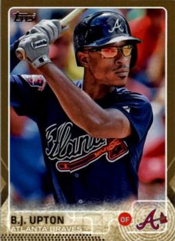2015 Topps - Gold #184 B.J. Upton Front