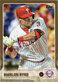 2015 Topps - Gold #187 Marlon Byrd Front