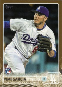 2015 Topps - Gold #191 Yimi Garcia Front
