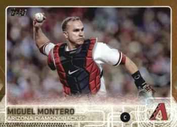 2015 Topps - Gold #280 Miguel Montero Front
