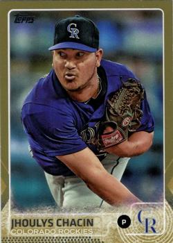 2015 Topps - Gold #366 Jhoulys Chacin Front