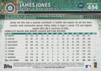 2015 Topps - Gold #494 James Jones Back