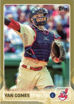 2015 Topps - Gold #622 Yan Gomes Front