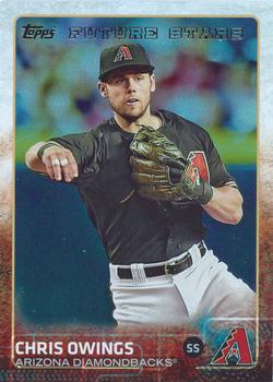 2015 Topps - Rainbow Foil #63 Chris Owings Front