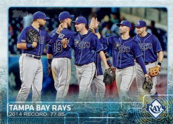 2015 Topps - Rainbow Foil #669 Tampa Bay Rays Front