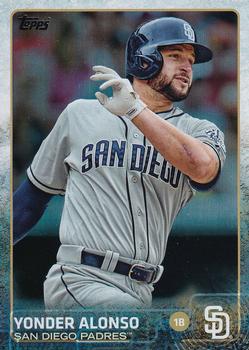 2015 Topps - Rainbow Foil #99 Yonder Alonso Front