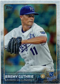 2015 Topps - Rainbow Foil #235 Jeremy Guthrie Front