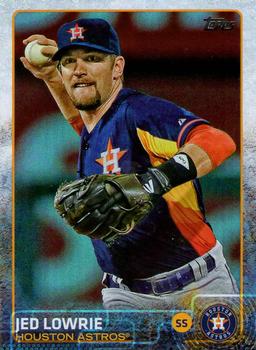 2015 Topps - Rainbow Foil #407 Jed Lowrie Front
