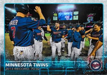 2015 Topps - Rainbow Foil #504 Minnesota Twins Front