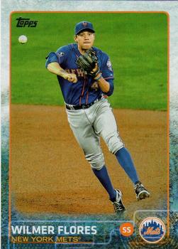2015 Topps - Rainbow Foil #562 Wilmer Flores Front