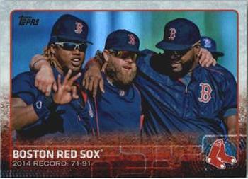 2015 Topps - Rainbow Foil #696 Boston Red Sox Front