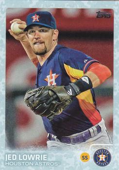 2015 Topps - Snow Camo #407 Jed Lowrie Front