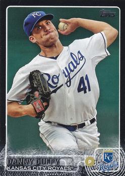 2015 Topps - Black #378 Danny Duffy Front