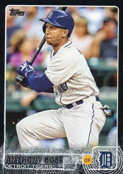 2015 Topps - Black #413 Anthony Gose Front