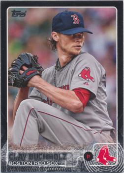 2015 Topps - Black #211 Clay Buchholz Front