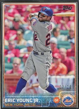 2015 Topps - Framed #199 Eric Young Jr. Front
